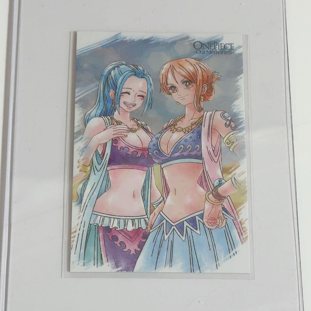 《レア》 ワンピース ナミ ビビ ウエハース カード Memories