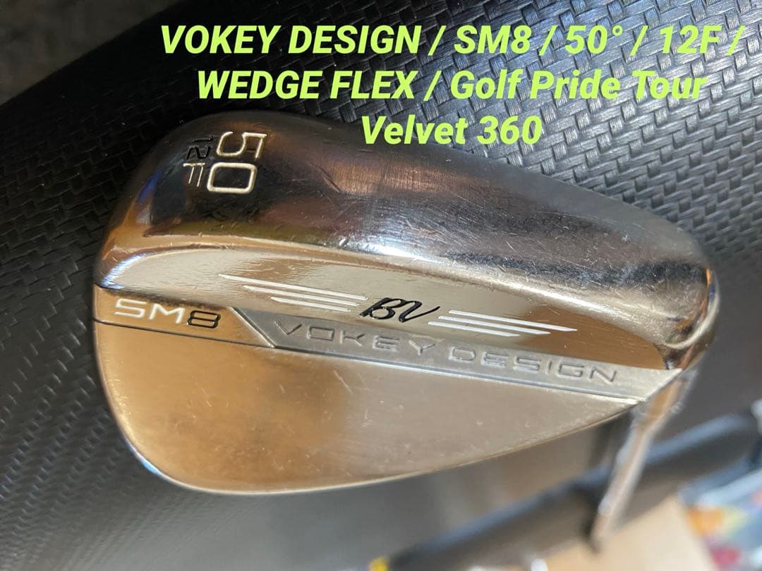 ボーケイ SM8 ウェッジ 50° 12F VOKEY DESIGN