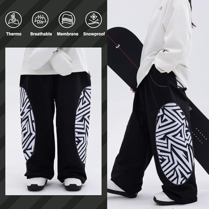 【VERB】メンズ スノーボード パンツ バギー カーゴ 15K防水