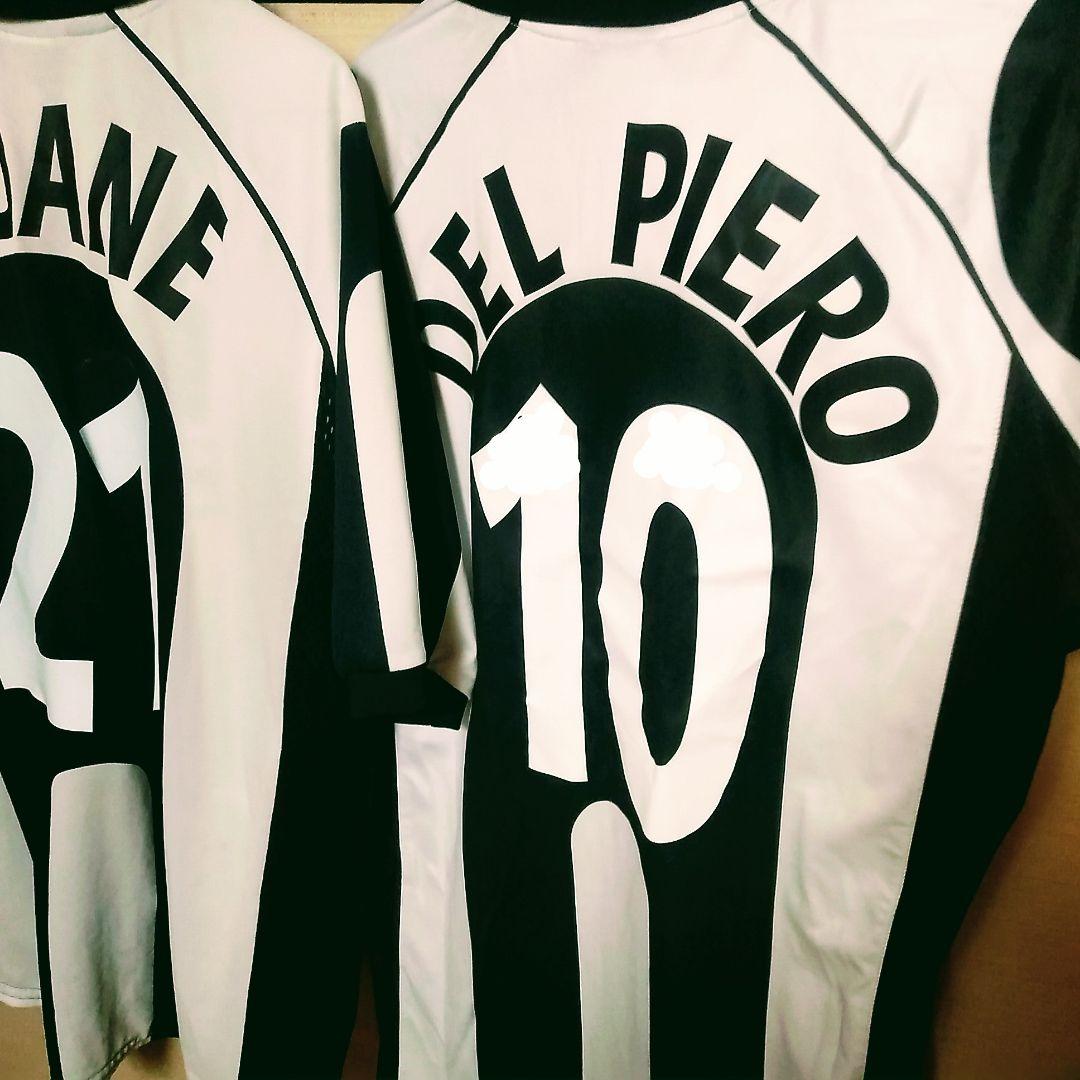 【新品タグ付】ユベントス！ジダンとデルピエロのユニホーム