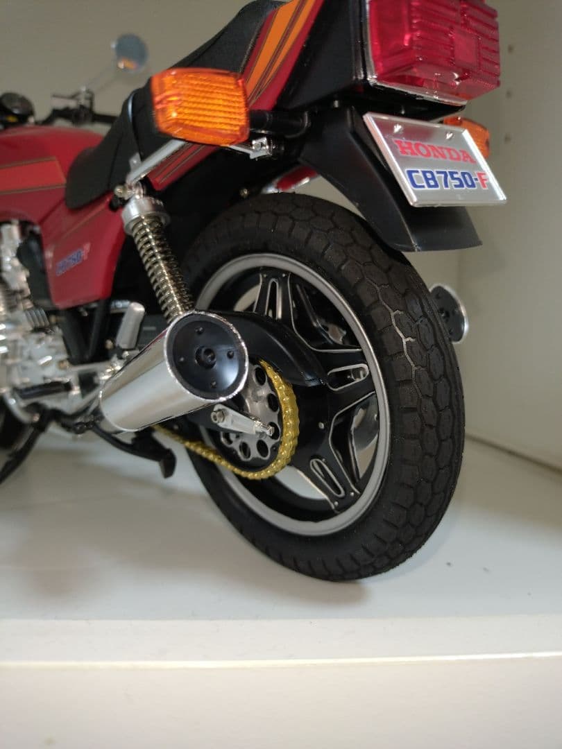 タミヤ1/6スケールホンダCB750Ｆプラモデル完成品