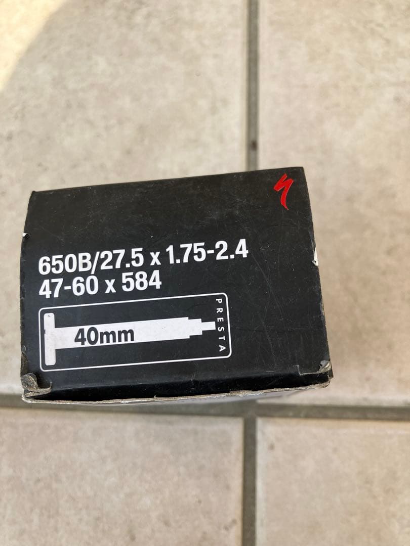 27.5 mtb ディスクホイール　650bとケンダのタイヤ、チューブ2本セット