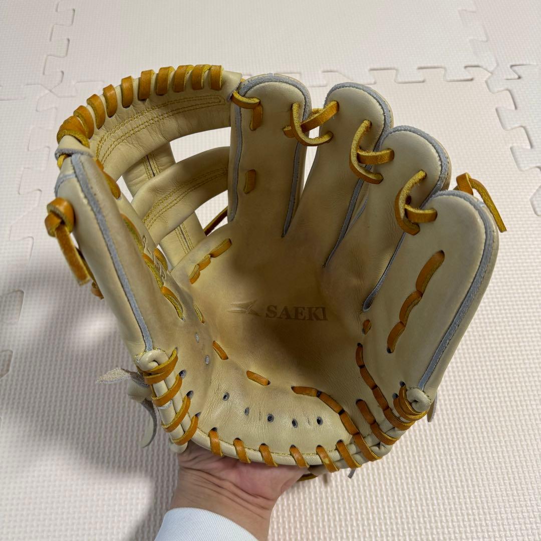 SAEKI 少年軟式グラブ S-182 グラブ袋つき