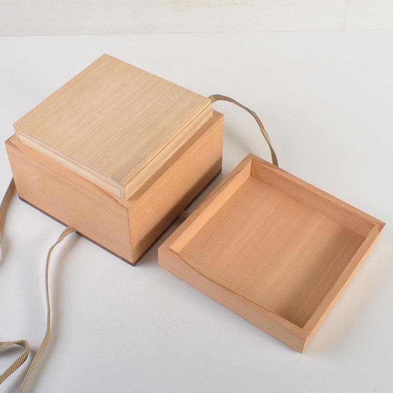 茶道具　信州岩井堂焼　古賀無量作　粉吹茶碗　蓋二重箱　共箱　Ｃ　6801