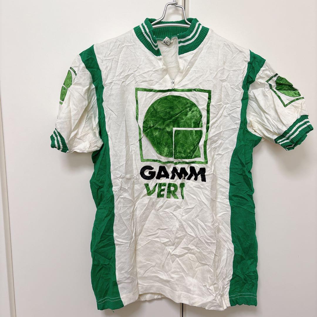 ヴィンテージ サイクルジャージ GAMM VERT フランス製 Crylor