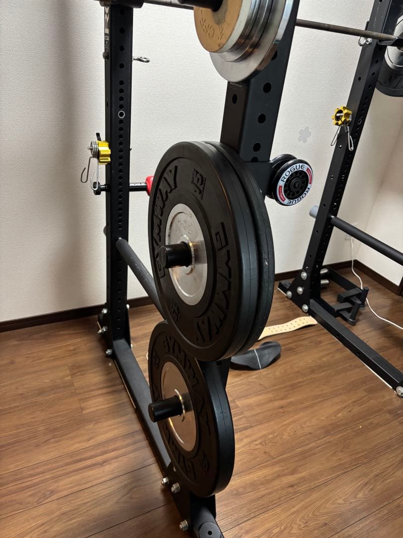 ROGUE モンスターパワーラック バーベルGYMWAY ウエイトプレート