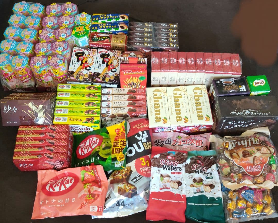 チョコレート菓子、粉末ココアまとめ売り