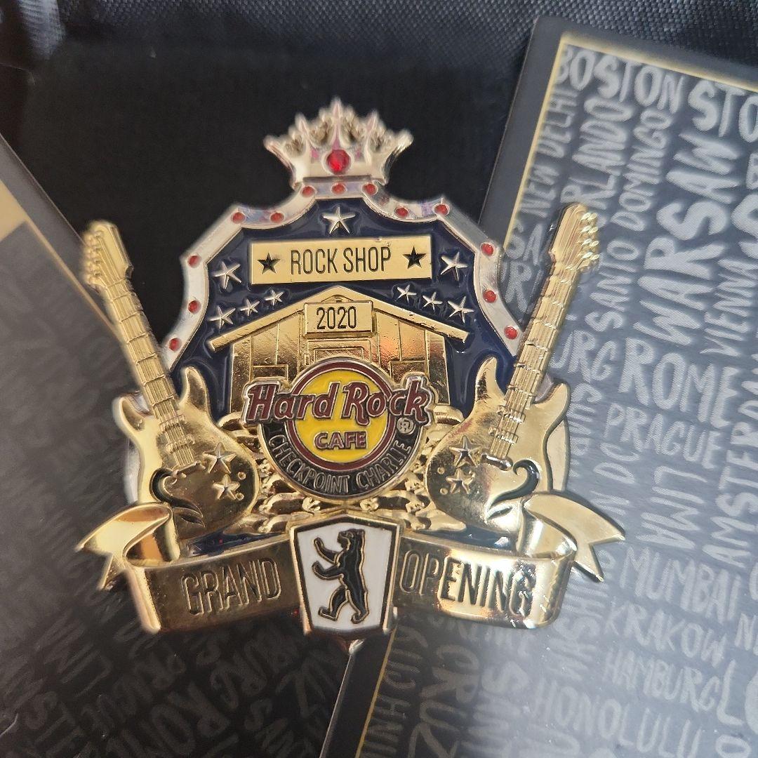 ハードロックカフェチェックポイントチャーリーグランドオープニングピン