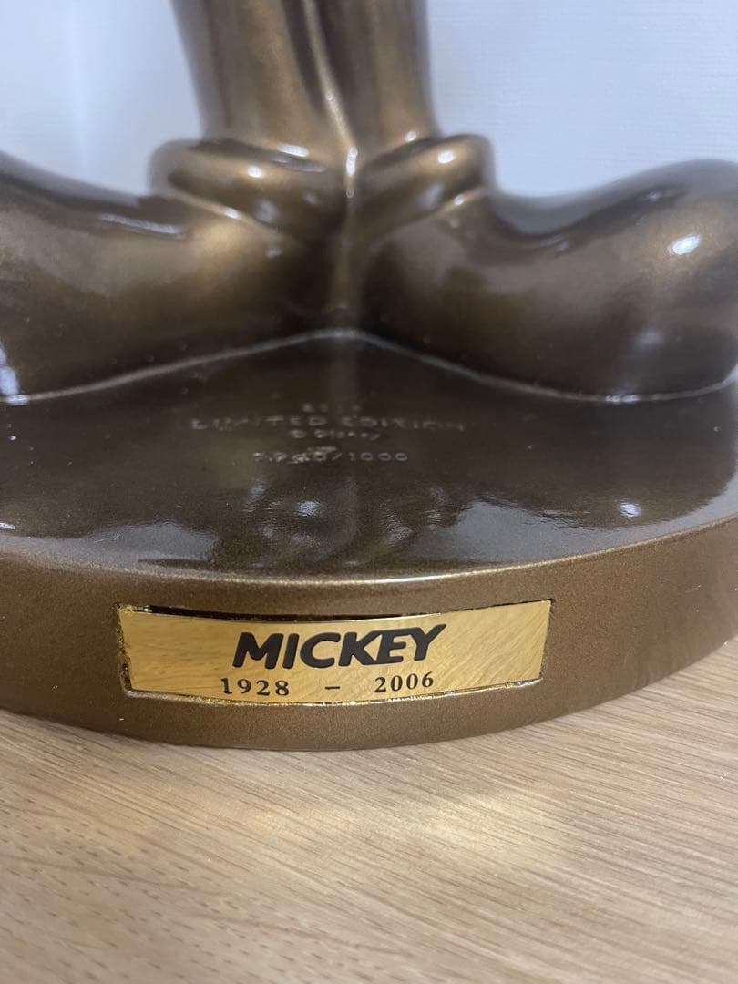 【希少】ミッキーマウス/2006 LIMITED/ブロンズ像 No940