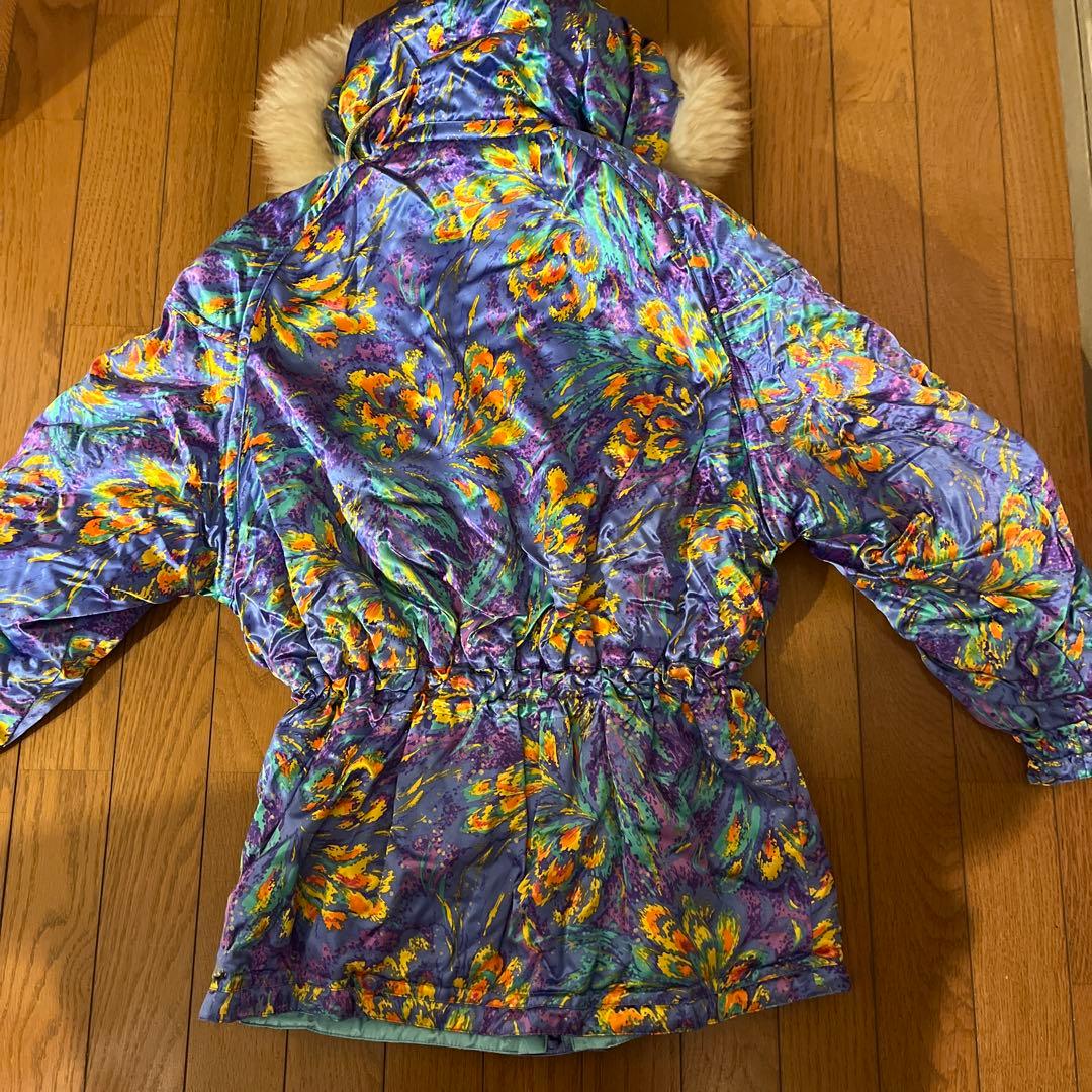 ゴールドウイン　スキーウエア　希少　レトロ　 総柄 個性 レディース アウター