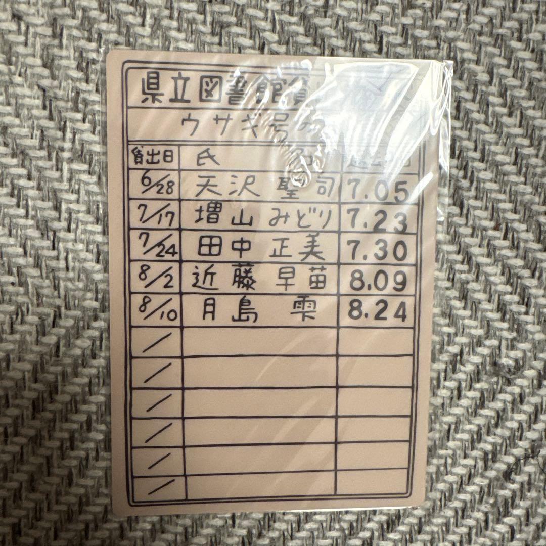 ジブリ　耳をすませば　25周年　ノベルティ　ミニ下敷き