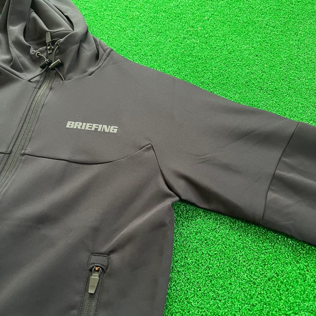ブリーフィング BRIEFING ALGパフォーマンスパーカーブラックS