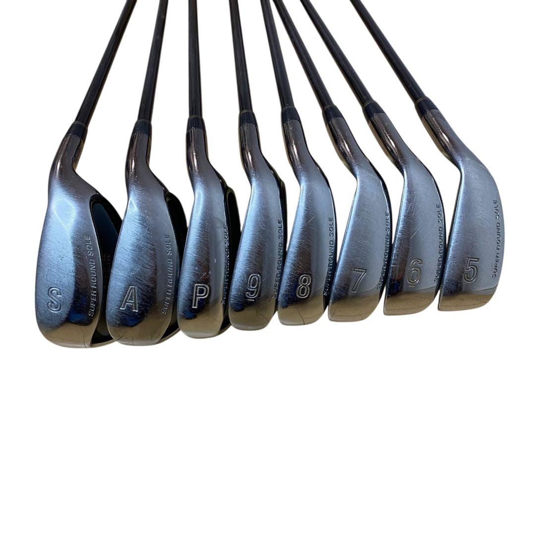 ≪美品≫ マルマン シャトル3D レディース用 アイアンセット 8本組(L)