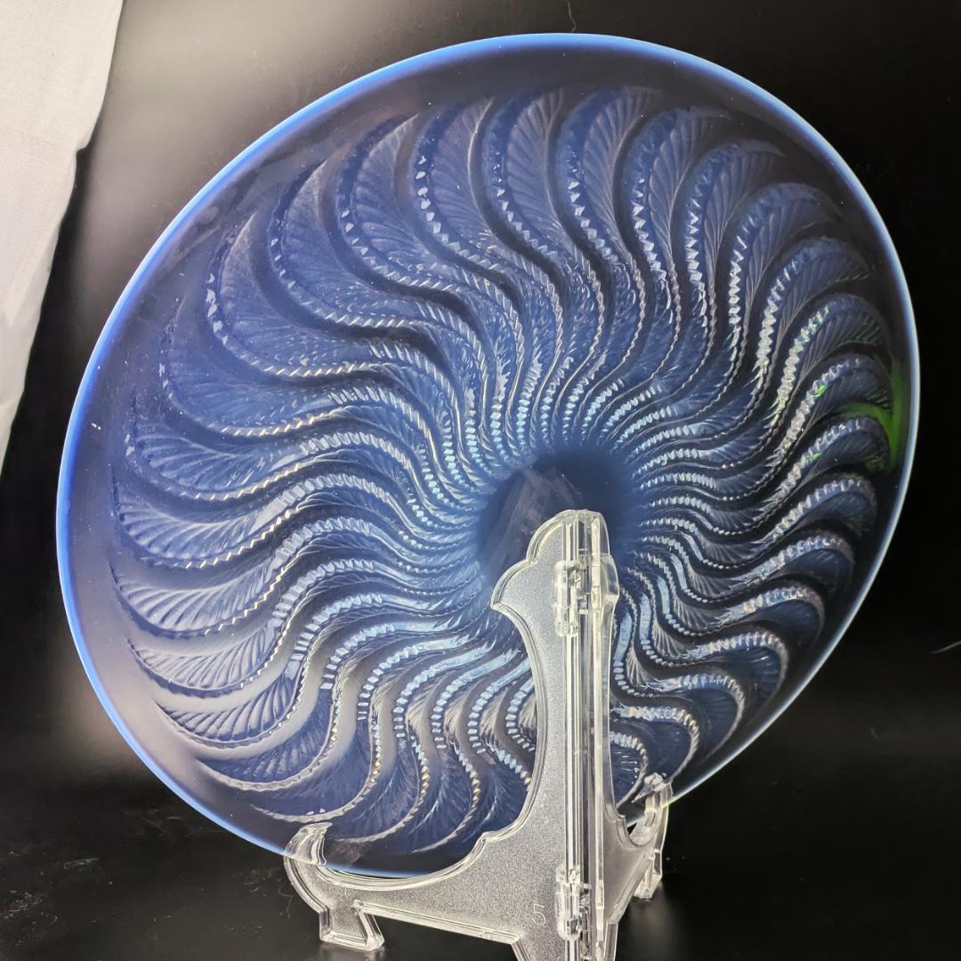 ルネ ラリック オパルセント皿 アクティニア イソギンチャク 1933年頃作品