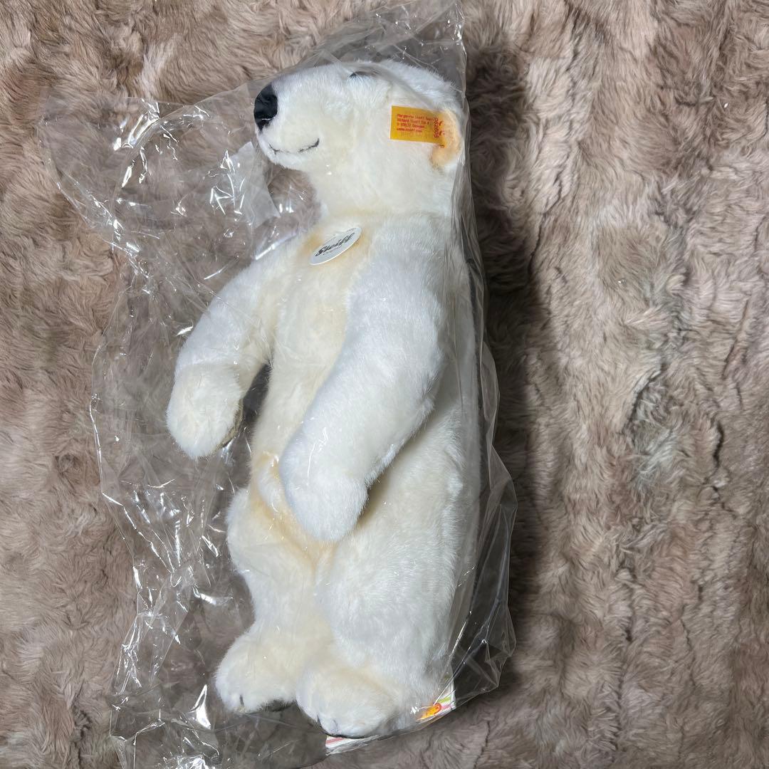 シュタイフ ホッキョクグマ シロクマ 北極 ナヌーク ぬいぐるみ 正規品 レア