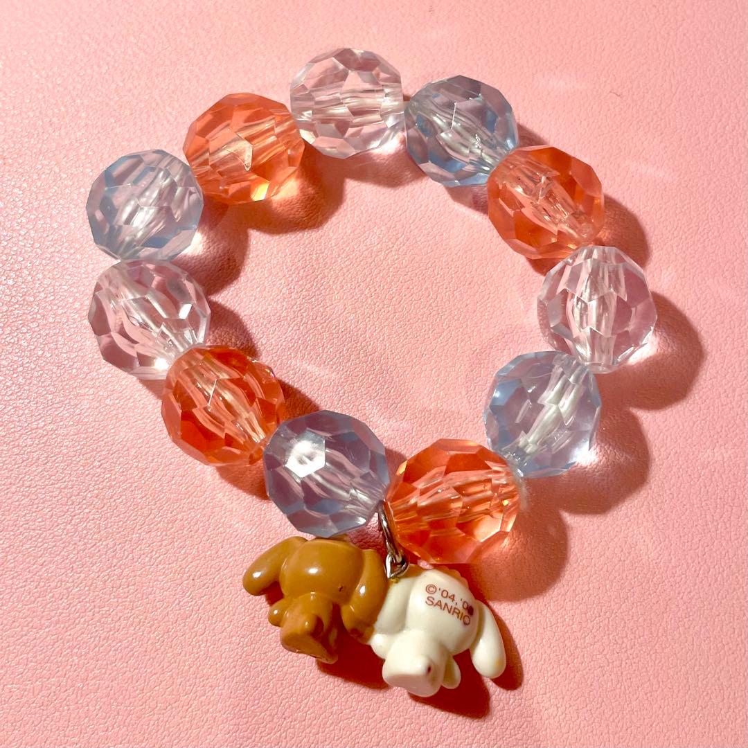 【当時品】 サンリオ シュガーバニーズ ブレスレット マスコット