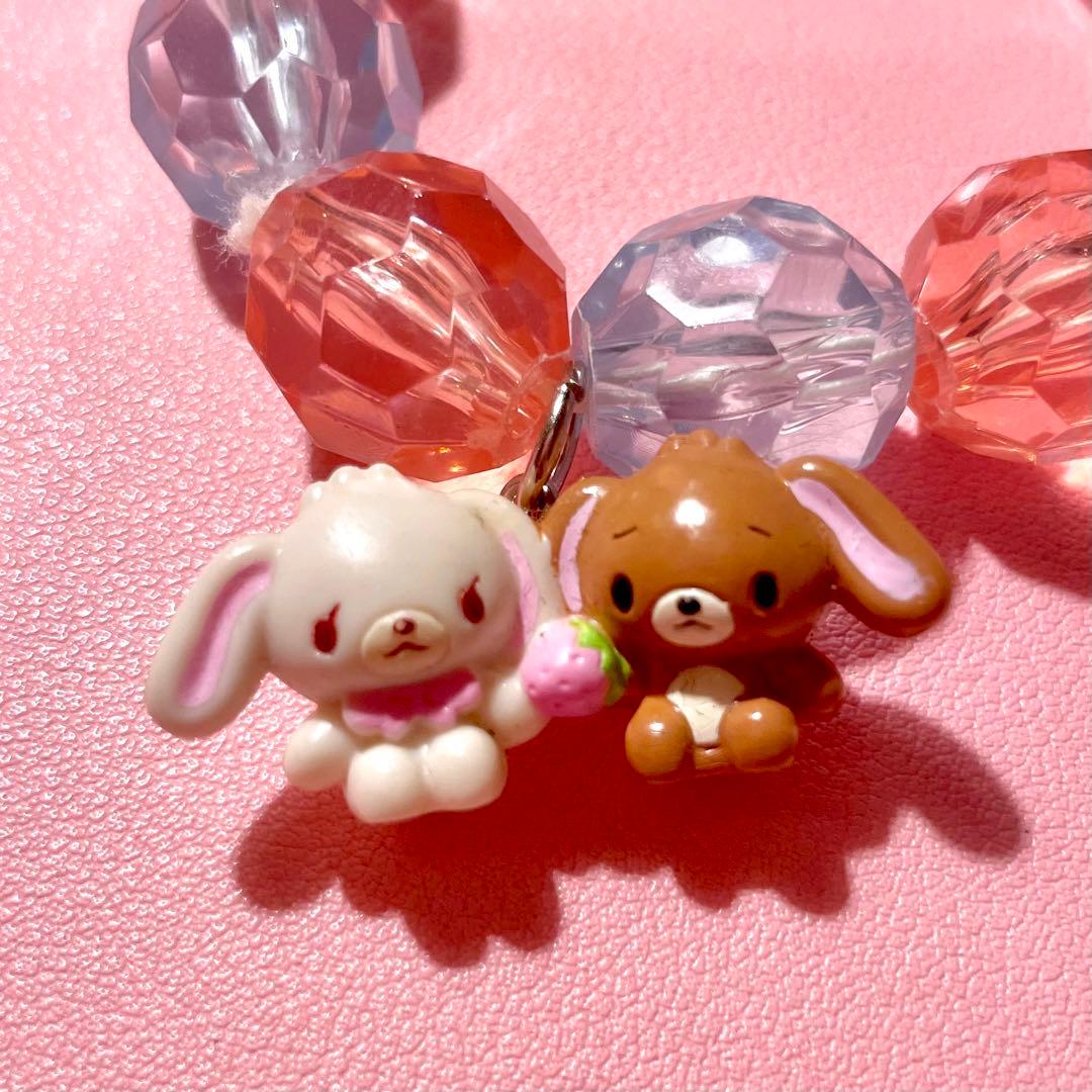 【当時品】 サンリオ シュガーバニーズ ブレスレット マスコット