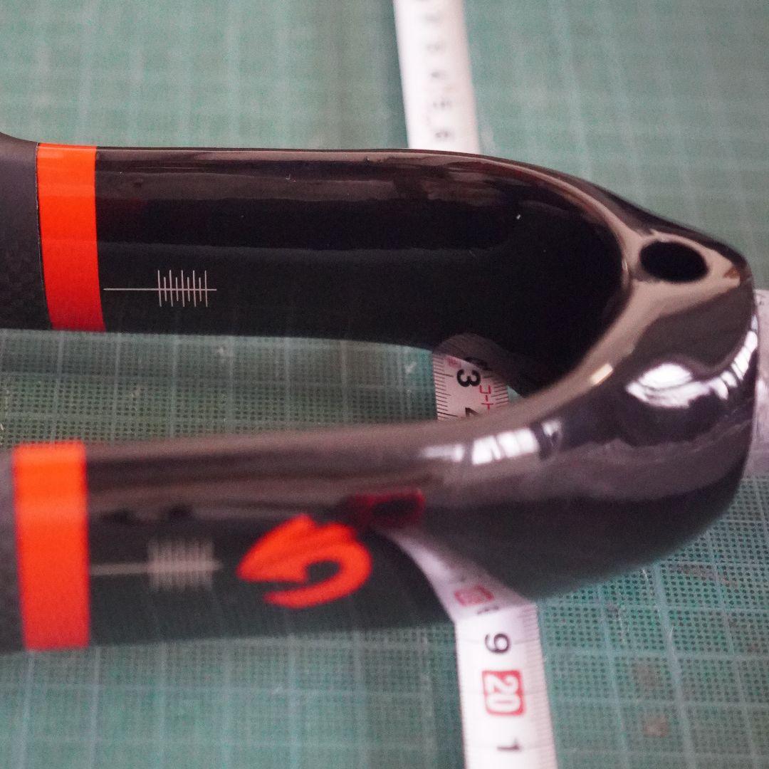 14インチホイール用エンド幅74mmディスクブレーキ対応カーボンフロントフォーク