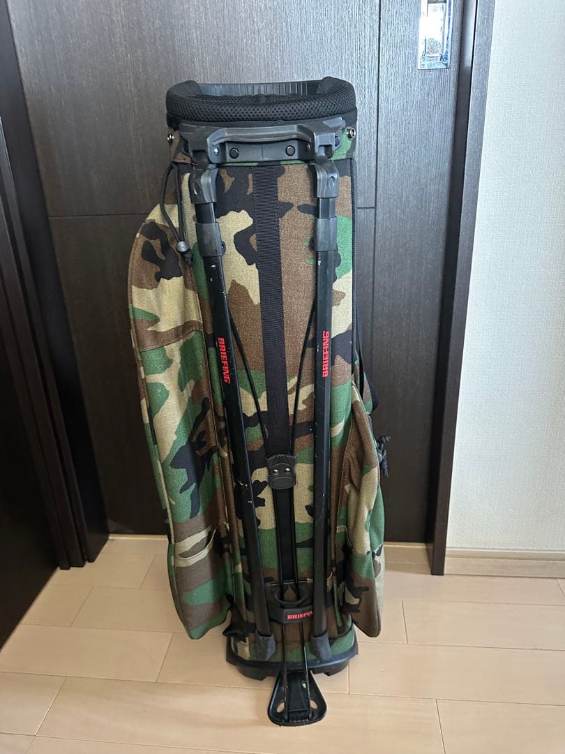 BRIEFING 迷彩キャディバッグ　ヘッドカバー