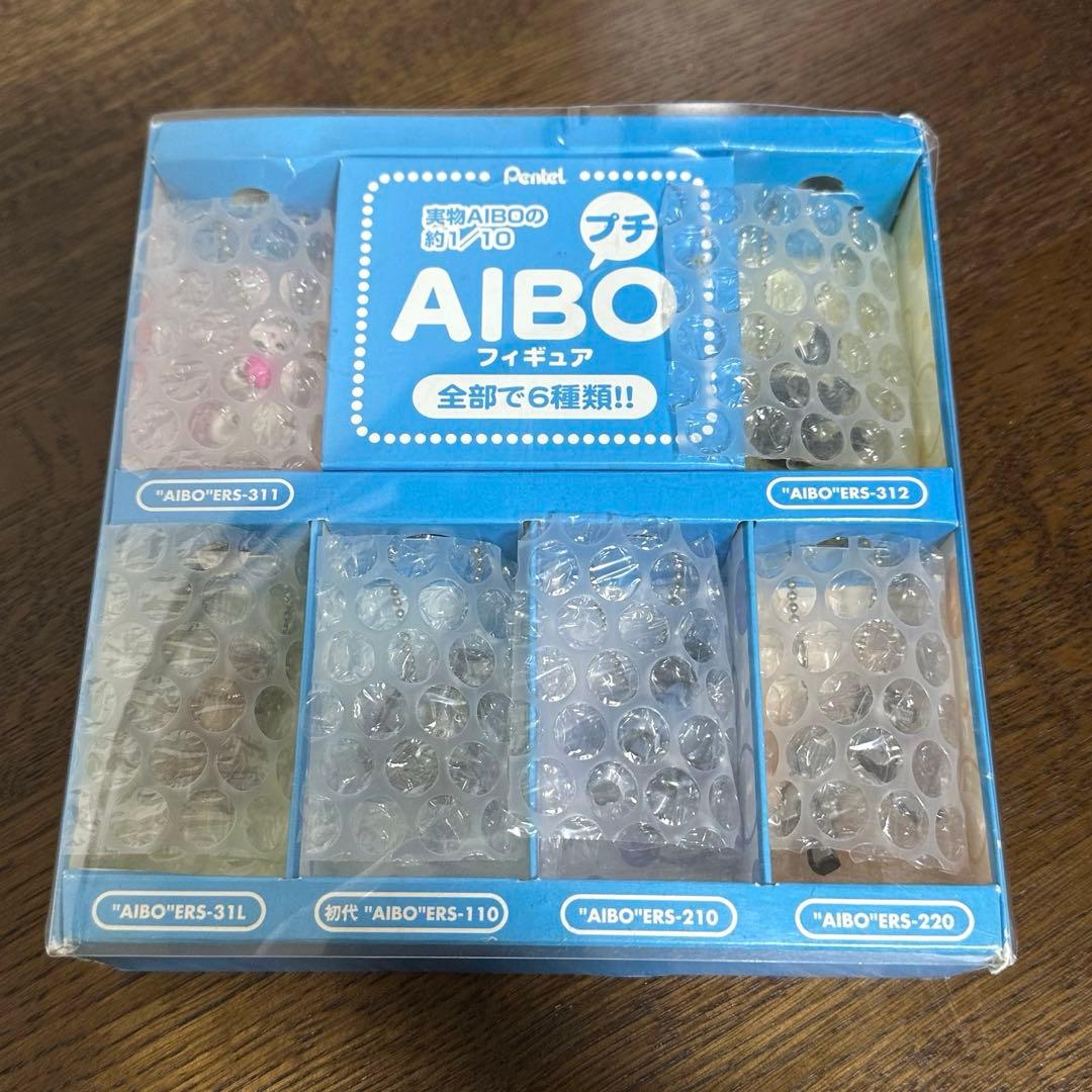 未使用　AIBO フィギュアキーホルダーセット 全6種類　非売品