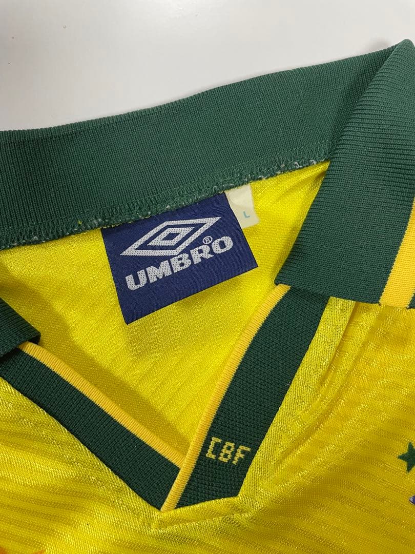 ブラジル代表94年 ホームユニフォーム サイズL ⭐︎⭐︎⭐︎⭐︎
