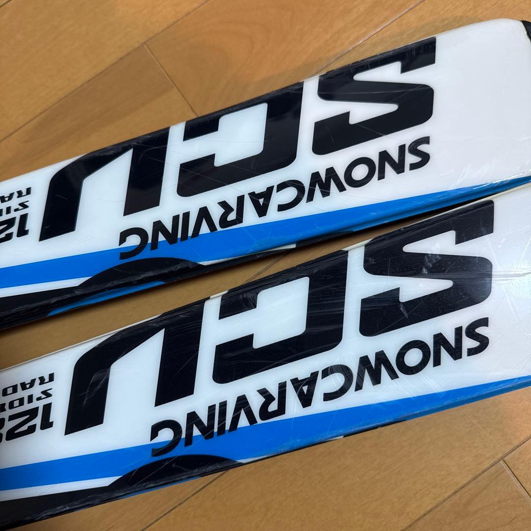 CARVING 128cm ブーツ25cm ストックセット