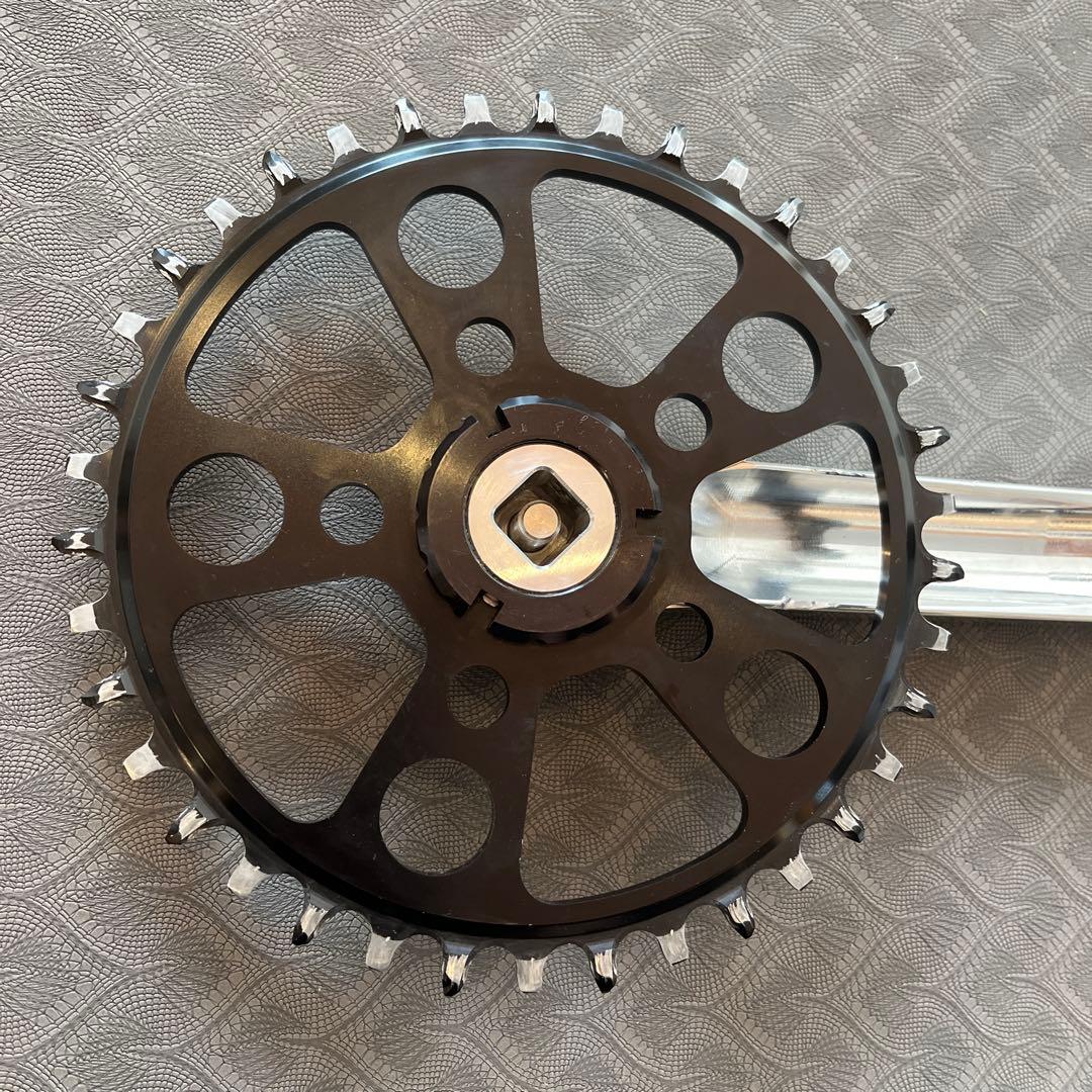 パーツ WHITE INDUSTRIES eno single speed crank