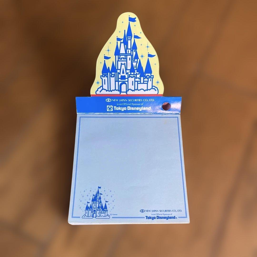 東京ディズニーランド メモ帳 シンデレラ城