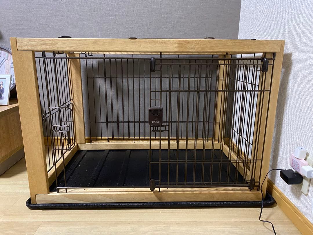 リッチェル　木製スライドペットサークルレギュラー