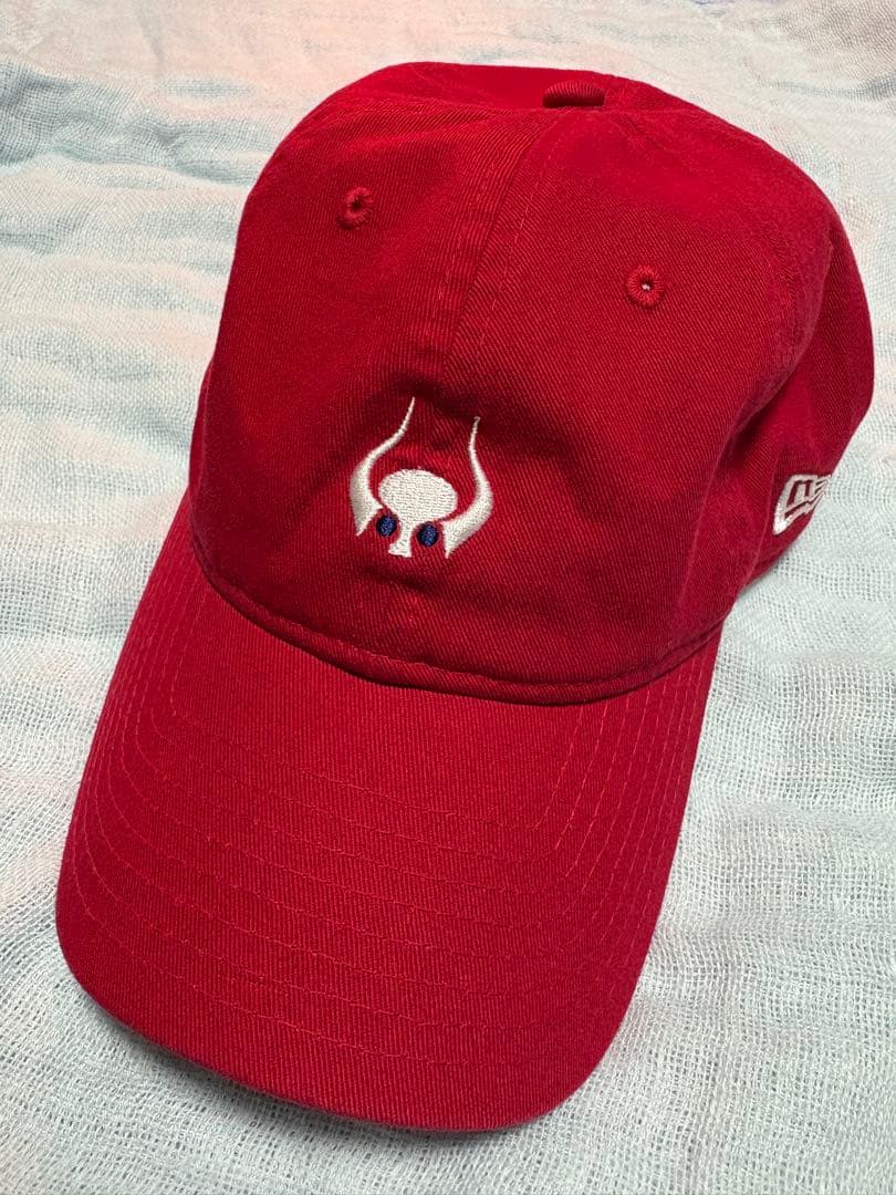 【美品】ニューエラ × 大阪近鉄バッファローズ 猛牛スモールロゴ レッド