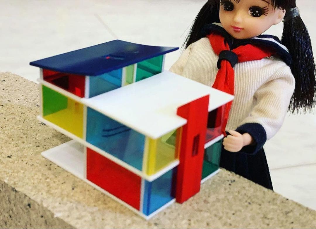 Nゲージ　ドールハウス　フィギュアに　1/64より小　ジオラマに　リカちゃんに