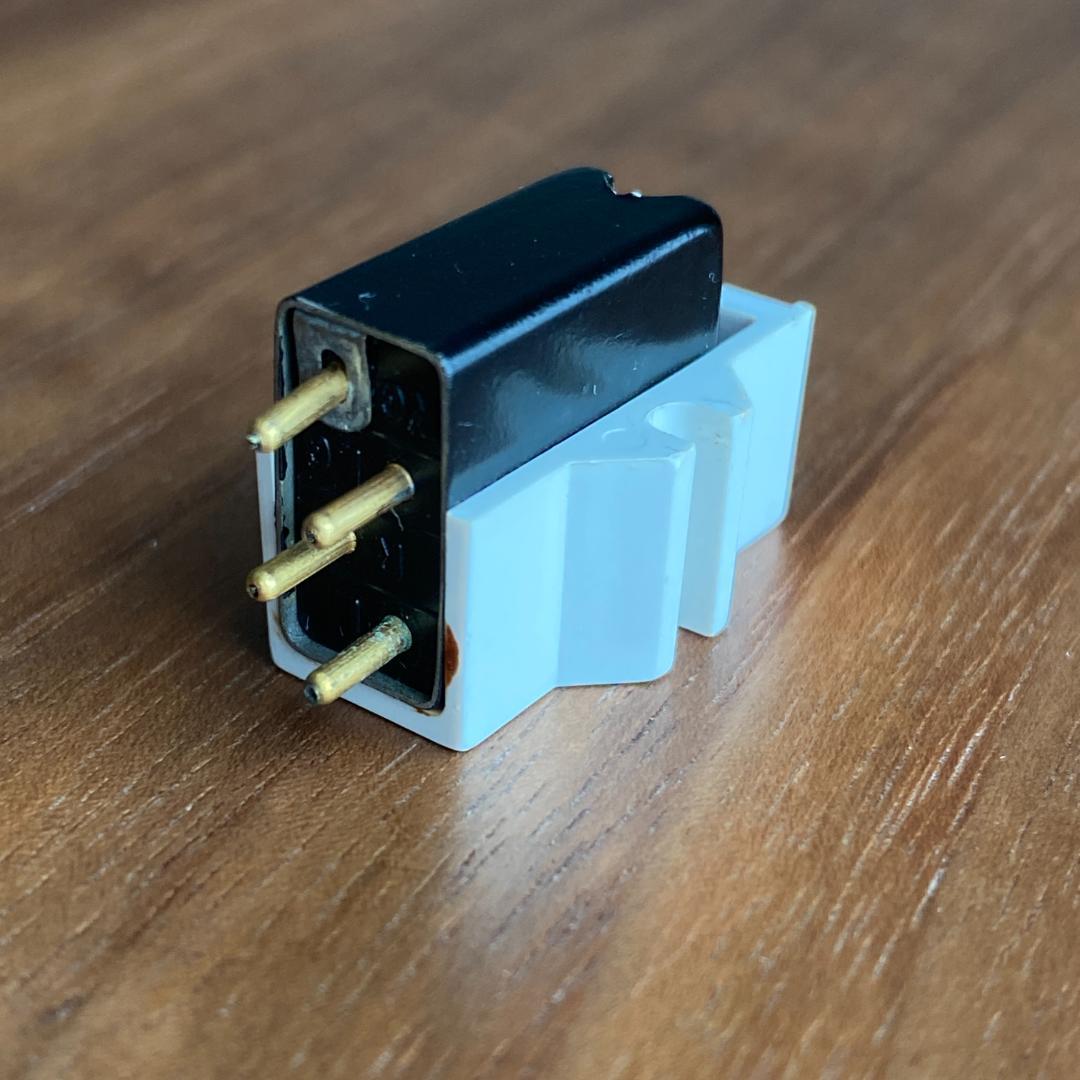 初期 Shure M44-5 白 カモメ 銀ラベル カートリッジ 動作確認済み①