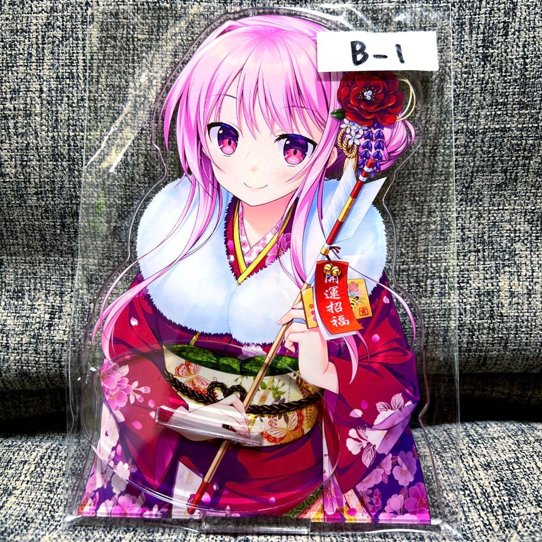 アンビシャスミッション　有瀬かぐや　限定　色紙くじ　当たり　アクリルスタンド