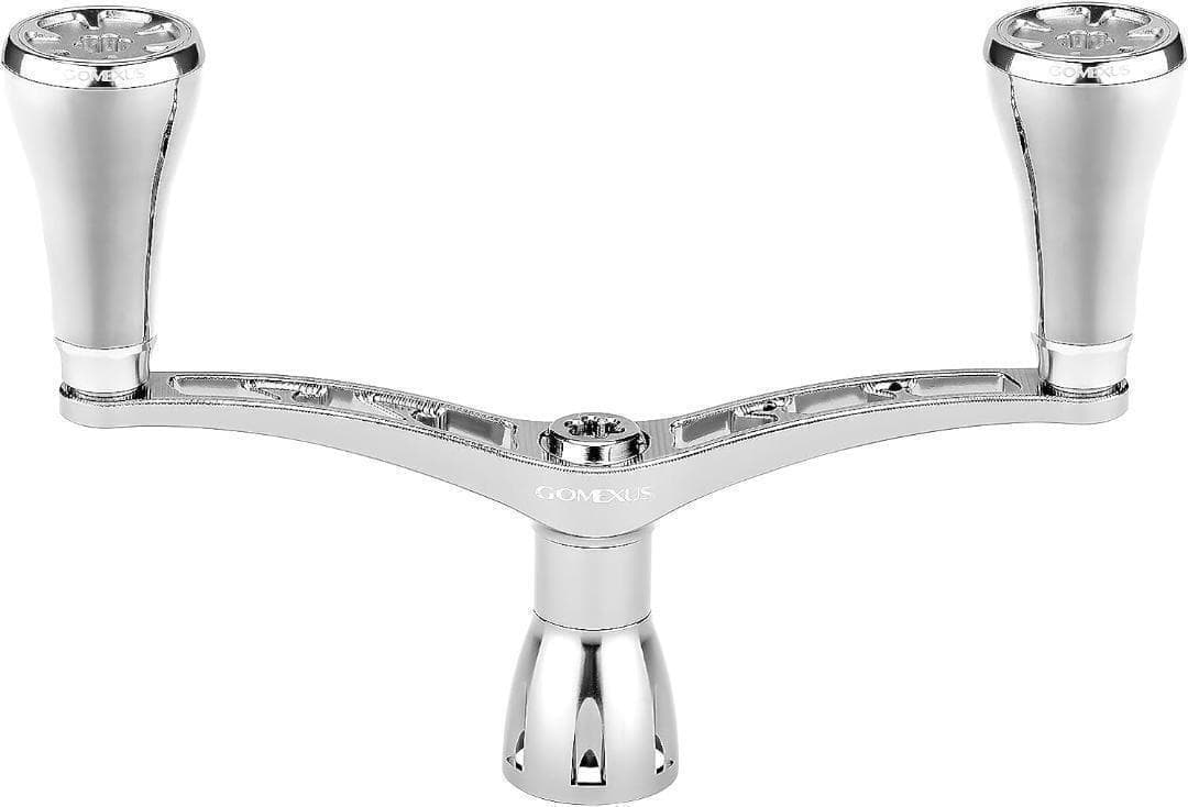 ゴメクサス　ダブルハンドル　チタンノブ　イグジストカラー　98mm ダイワ