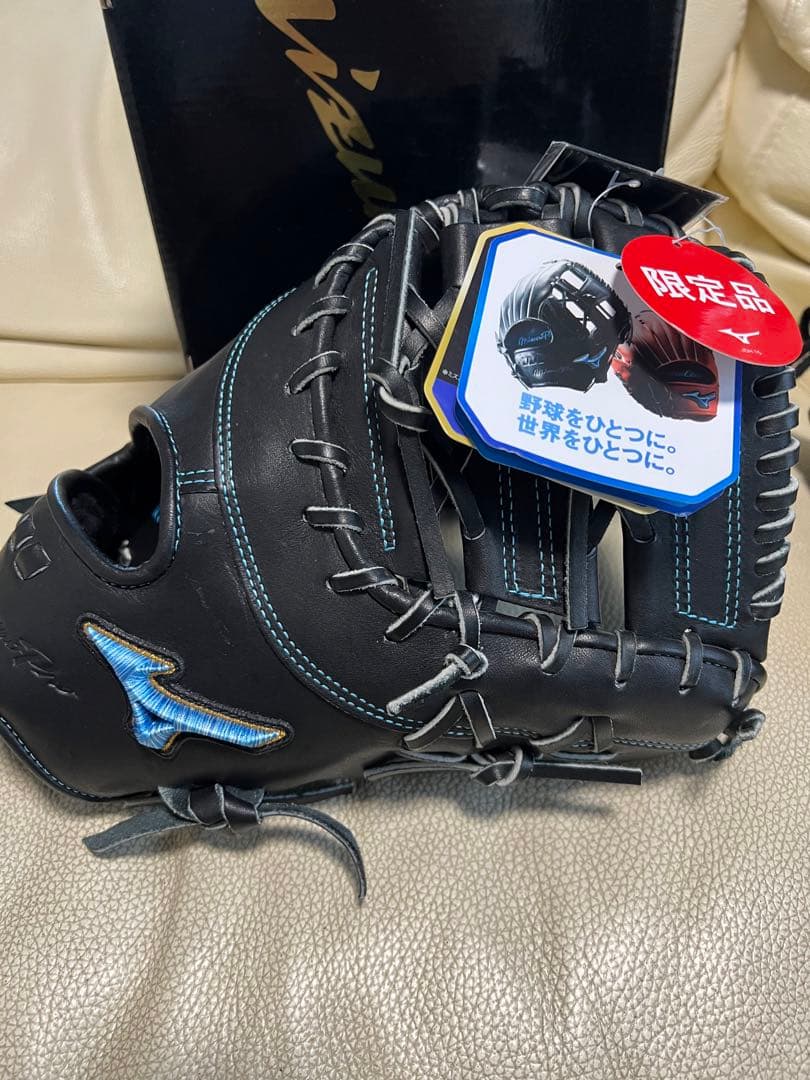 箱付き　硬式　限定　ミズノプロ　ダイバーシティー　ファーストミット　タグ付