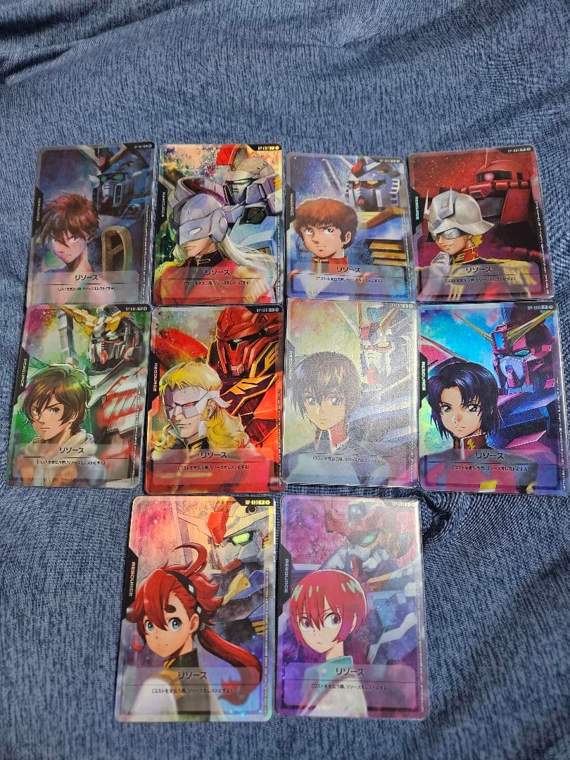 イ*チ様 ガンダムカードゲーム　プロモ　リソース　10枚セット