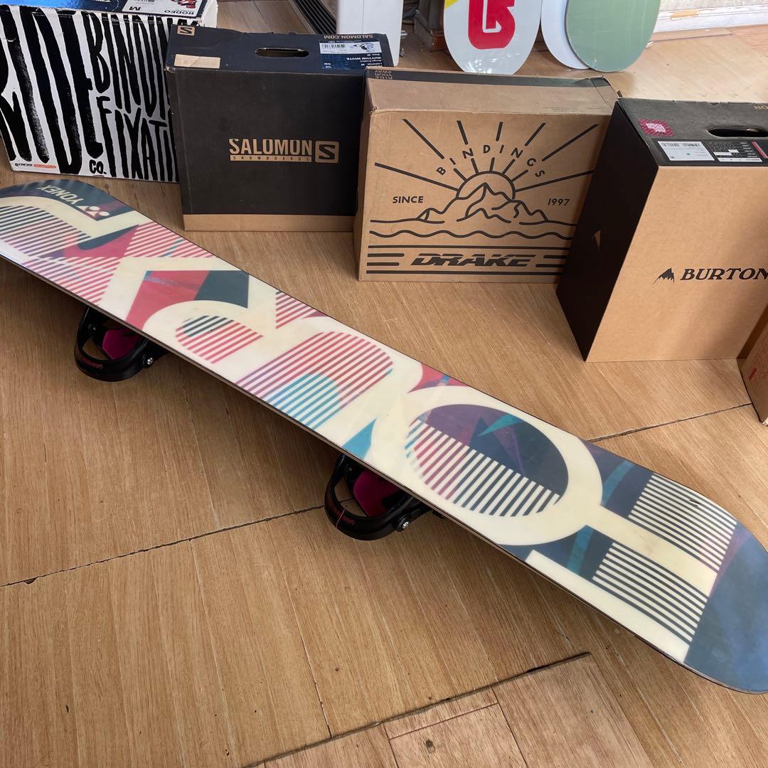 YONEX×IGNIO　4XP　良質国産　バイン付スノーボードセット　ヨネックス