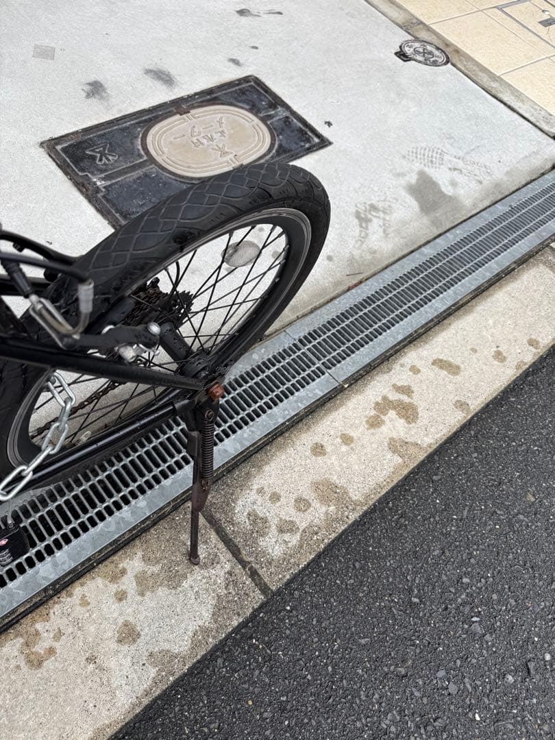 93 自転車 大阪市 【引取り限定】 20インチ 変速付き