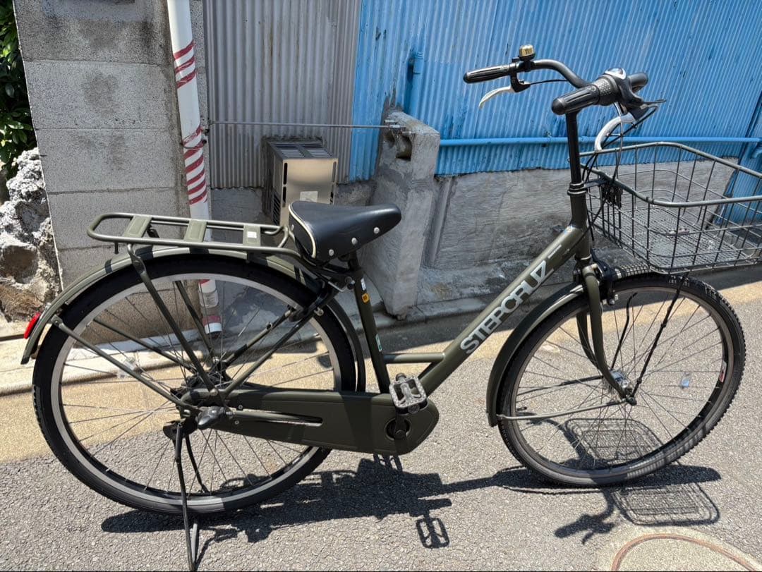 ブリヂストン自転車 本体 バスケット2つ付き