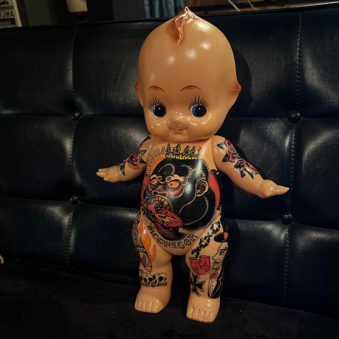 刺青キューピー　アメリカン雑貨　コナーマクレガー　キューピー人形　タトゥー