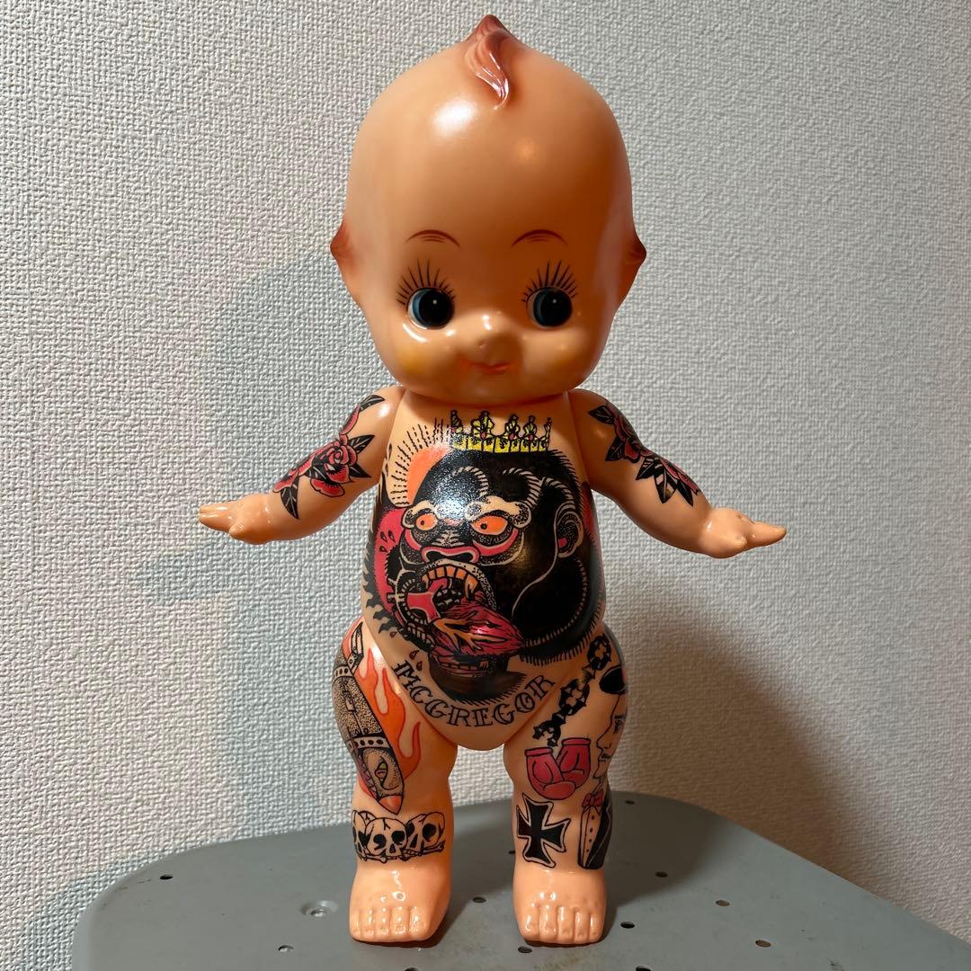 刺青キューピー　アメリカン雑貨　コナーマクレガー　キューピー人形　タトゥー