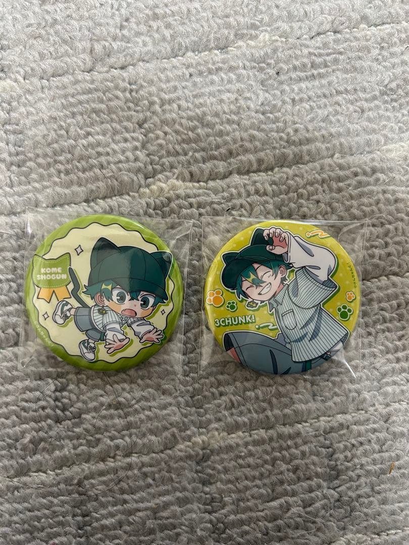 さんちゃんく 雨栗 米将軍 缶バッジ まとめ売り バラ売り⭕️ 即購入⭕️