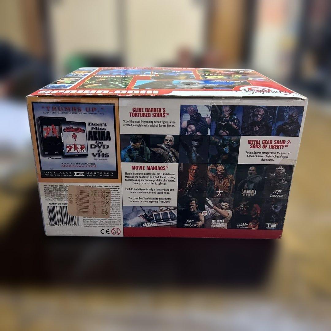 AKIRA 金田 バイク フィギュア マクファーレン デラックスボックス 未開封