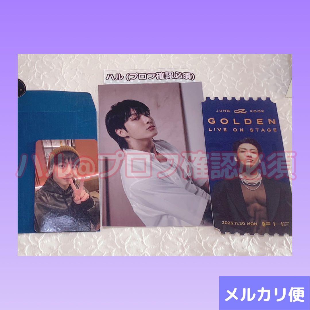 BTS ジョングク　GOLDEN  韓国　ショーケース