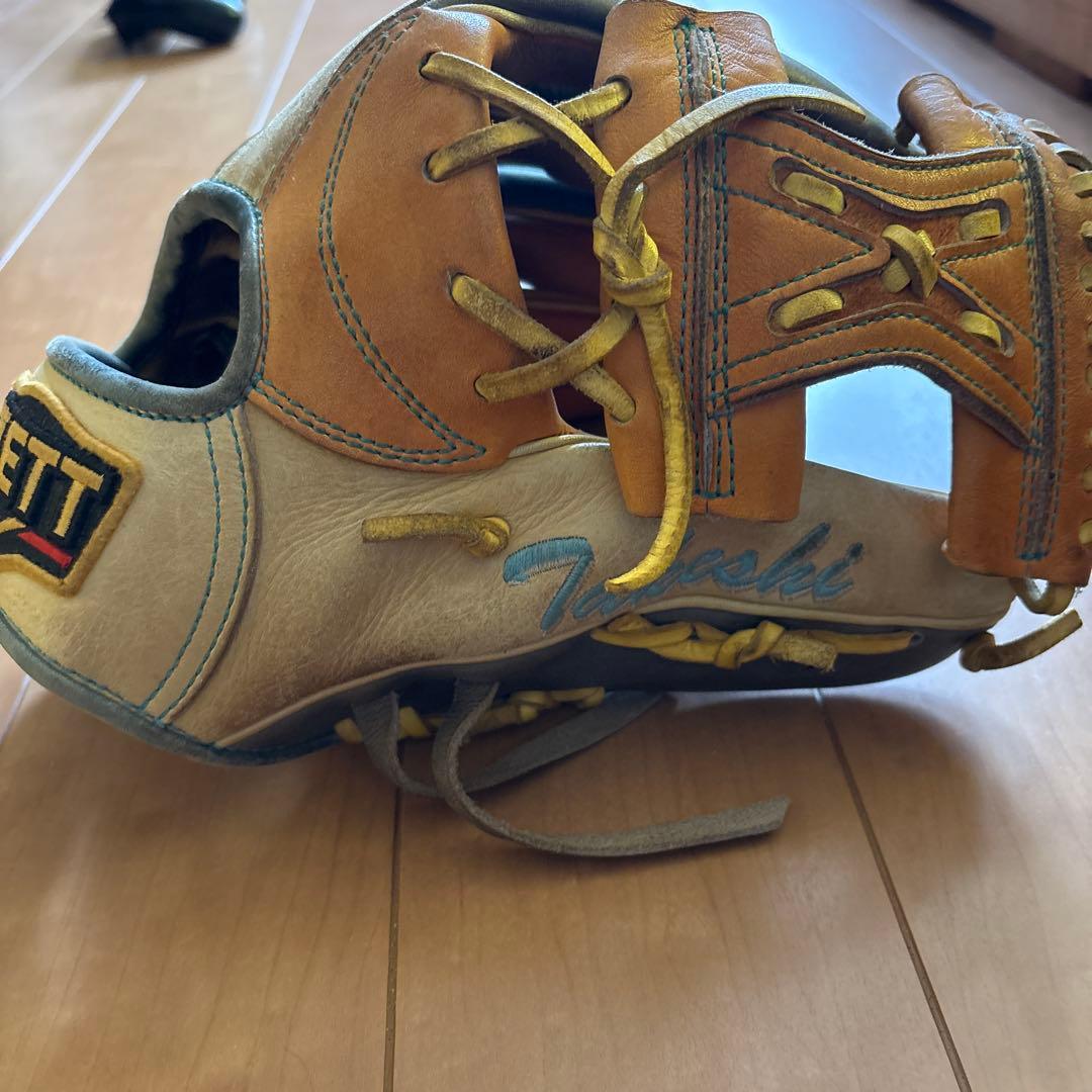 ZETTプロステ 軟式グローブ マルチカラー