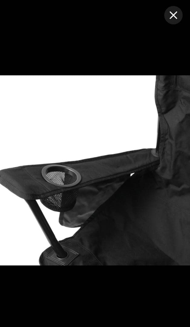 BRIEFING 折りたたみチェア ブラック