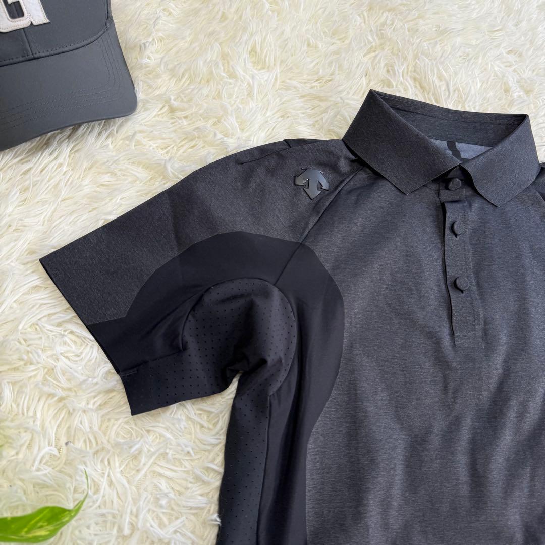 【デサントゴルフ】極美品 ポロシャツ g-arc セット売 Mサイズ メンズ