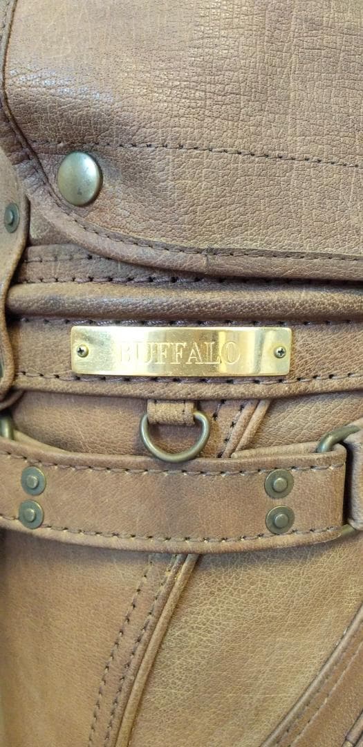 バッブァロー皮ゴルフバック