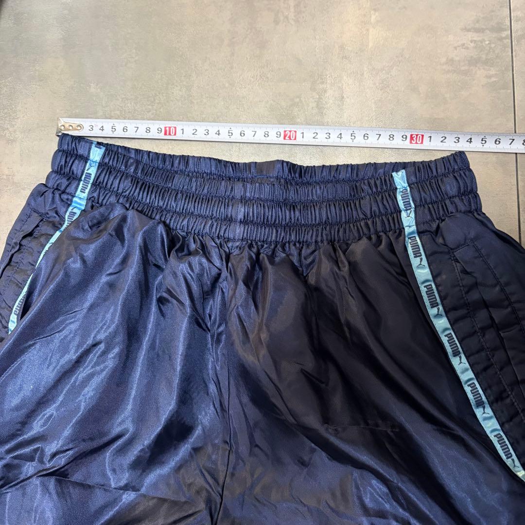 紺色プーマ PUMA 上下セット ジュビロ磐田 ナイロンジャケット L