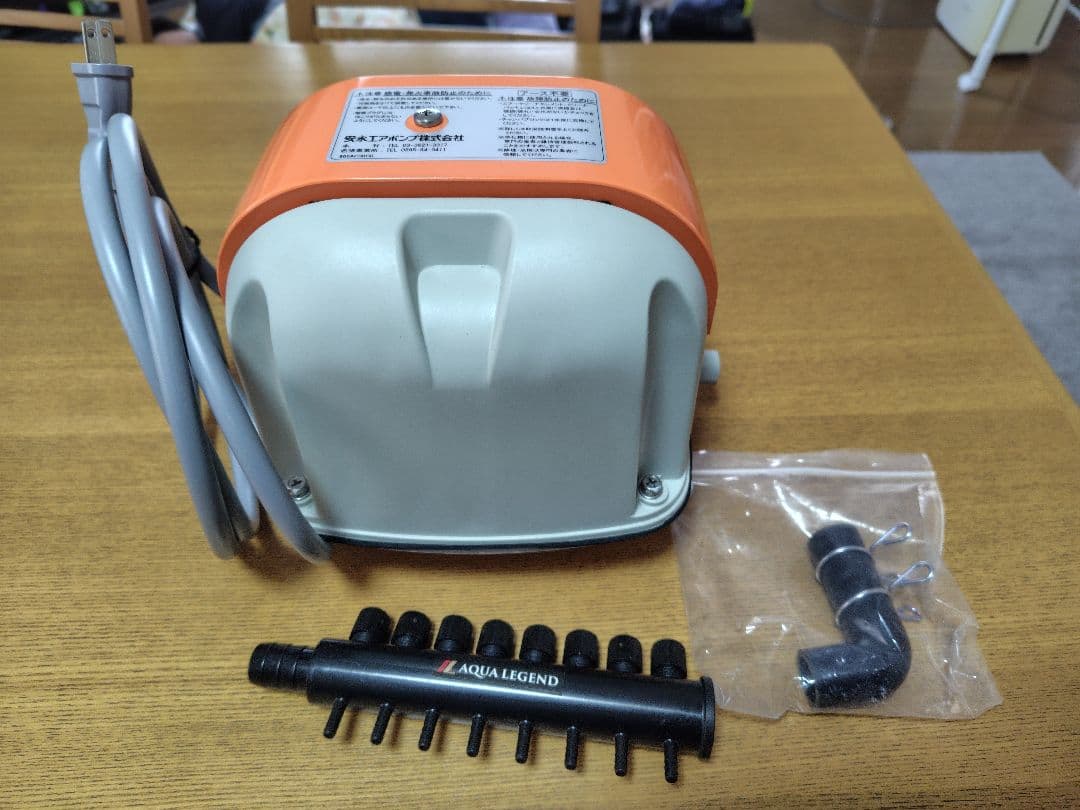 安永ブロワーポンプ　エアーポンプ　AP-30